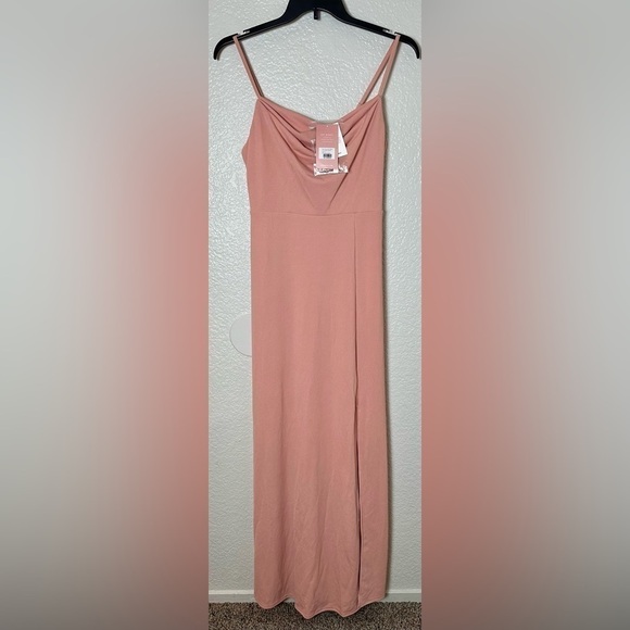 NWT Birdy Grey Ash Dress in Crepe Rose Quartz - Picture 4 of 6